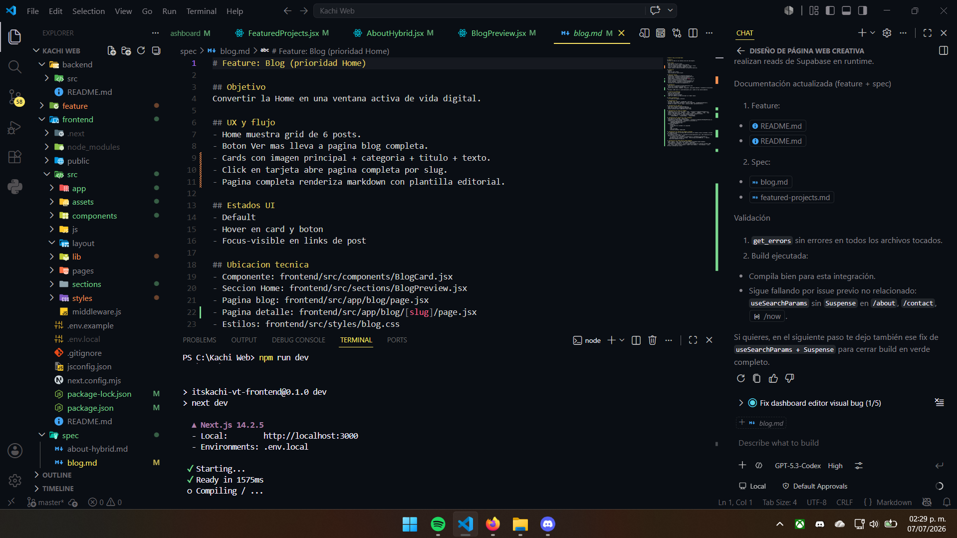 Imagen principal de ¡Habemus web! 🎉✨